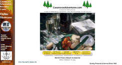 Desktop Screenshot of casanovasadventures.com